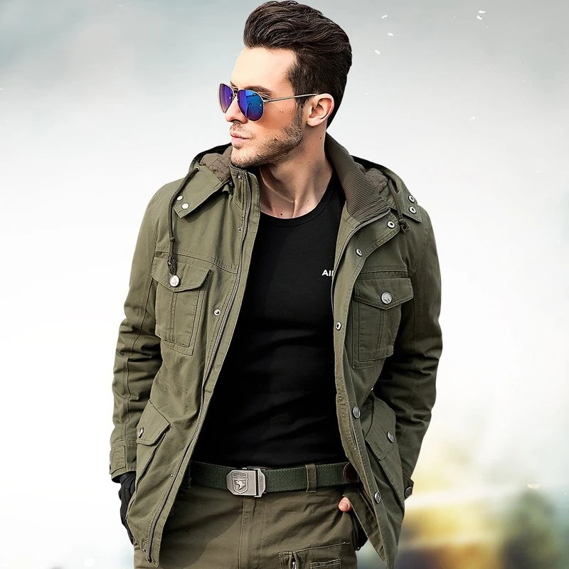 

Tactical Fleece Hunting Hiking Jacket Men Trekking Camping Climbing Outdoor Jacket Inner Liner Removable Camouflage Warm Jackets