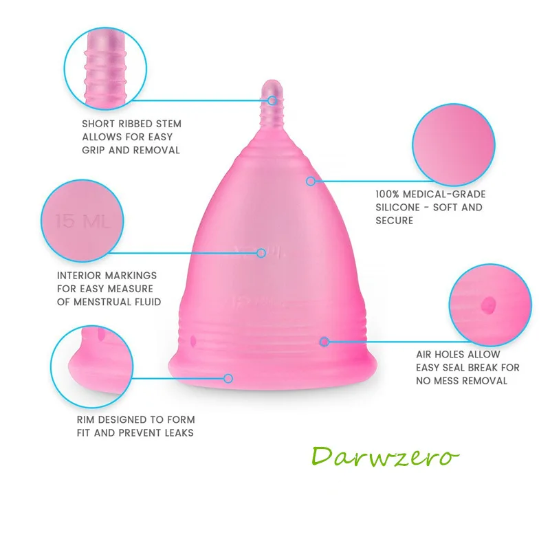 

Hot Sale Female Menstrual Cup Monthly Matters Cup Softens and Leakage-proof Medical100% silicone Copa Menstrual Than Pads