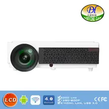 DH-TL98W Android Wifi 3D LCD Projector Video Karaoke data show Support 1080P Projector bluetooth Beamer