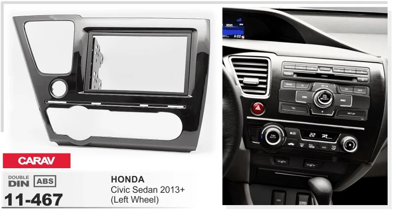 Frame android 6 0 font b car b font dvd for HONDA CIVIC SEDAN 2013 LEFT