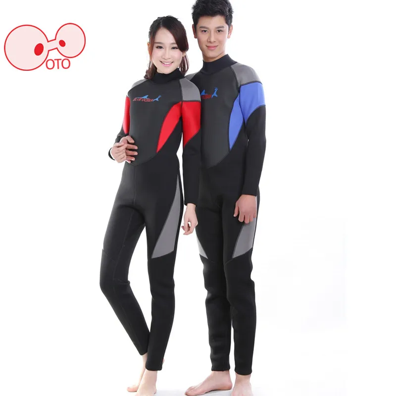 Professional 3mm Protection One piece Swimwear Snorkeling Suit Swimming