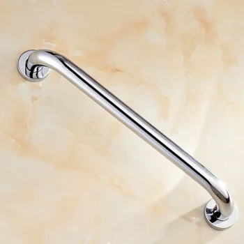 

304 stainless steel bath safety handle silver chrome bathroom hardware accessories toilet bathtub safety handle