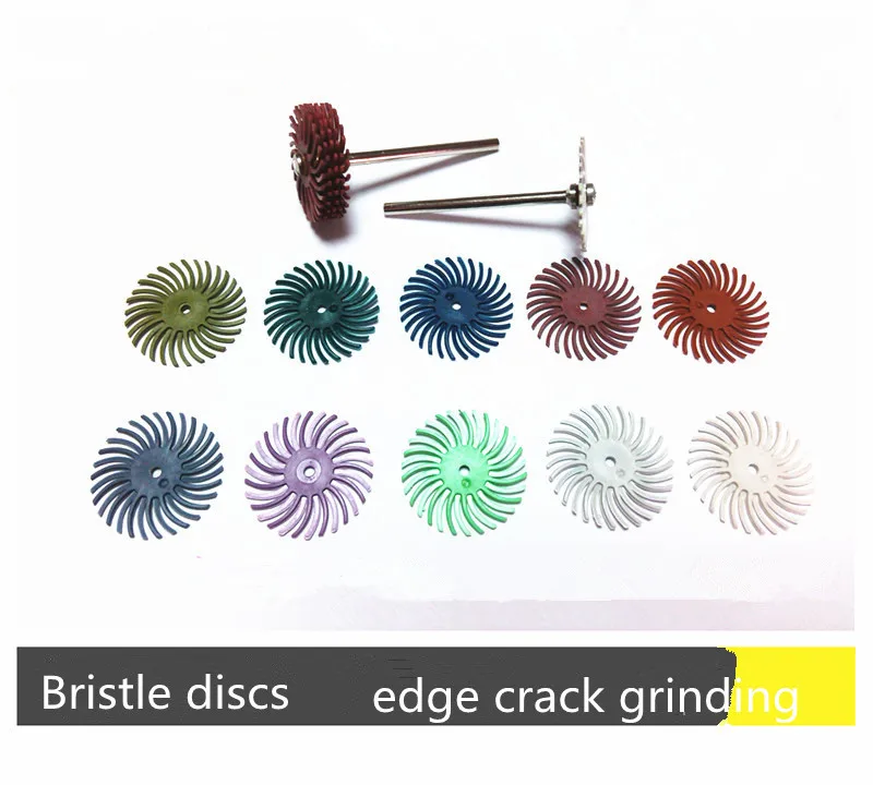 Small Radial Abrasive Bristle Disc for Cleaning Polishing