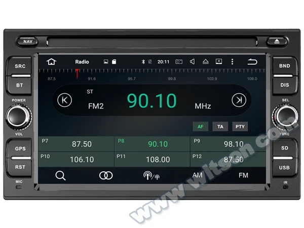 Perfect WITSON Android 9.0 4GB RAM+64GB FLASH 8 Octa Core CAR DVD for NISSAN NAVARA NP300 MICRA PATHFINDER PATROL SUNNY+DVR/WIFI+DSP+DAB 11