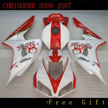 

Nn-Mold Full Fairings For CBR1000RR 2006 2007 CBR 1000 RR 06 07 CBR 1000RR Body Kit Red White