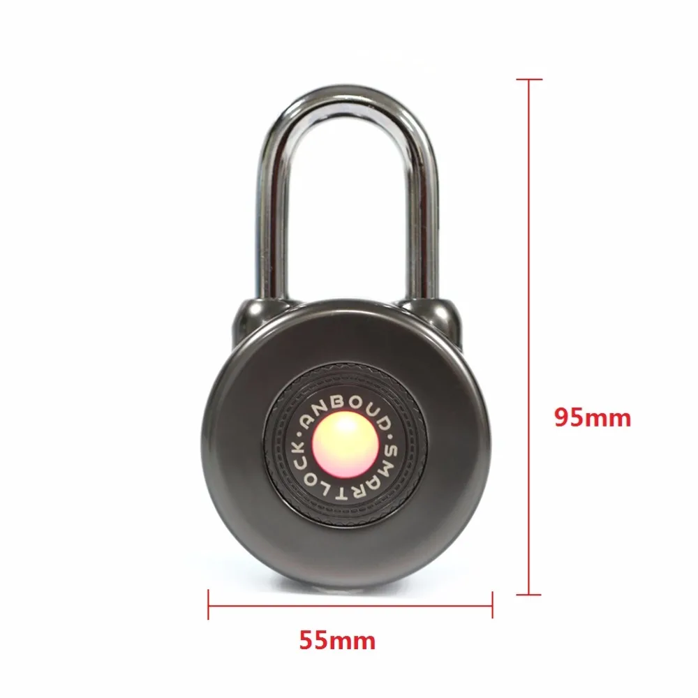 Wireless Bluetooth Smart Door Lock Waterproof APP Control Keyless Gate Bicycle Security Padlock Assortment