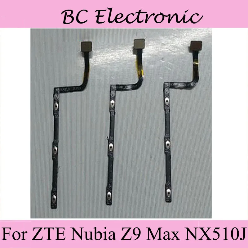 

2PCS for ZTE Nubia Z9 Z 9 Max NX510J Power Volume Button Flex Cable for Z9 Max NX510J Power On Off Volume Up Down Connector