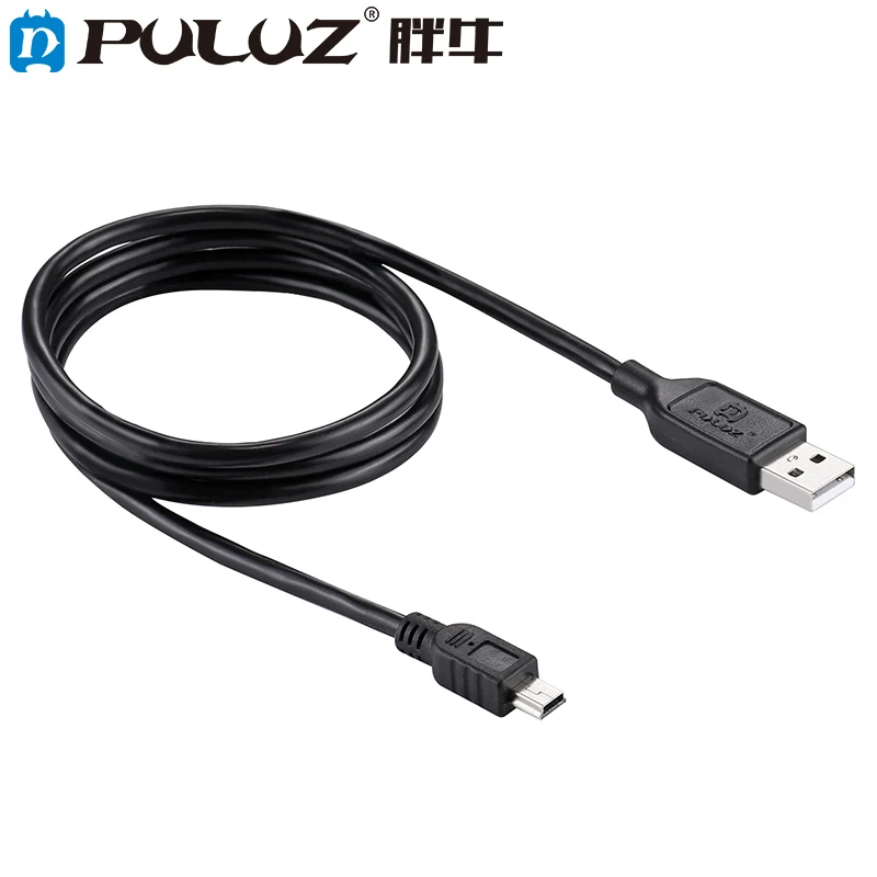 

PULUZ 1m Mini 5pin USB Sync Data Charging Cable for Canon EOS 50D / 60D / 70D / 5D2 / 5D3