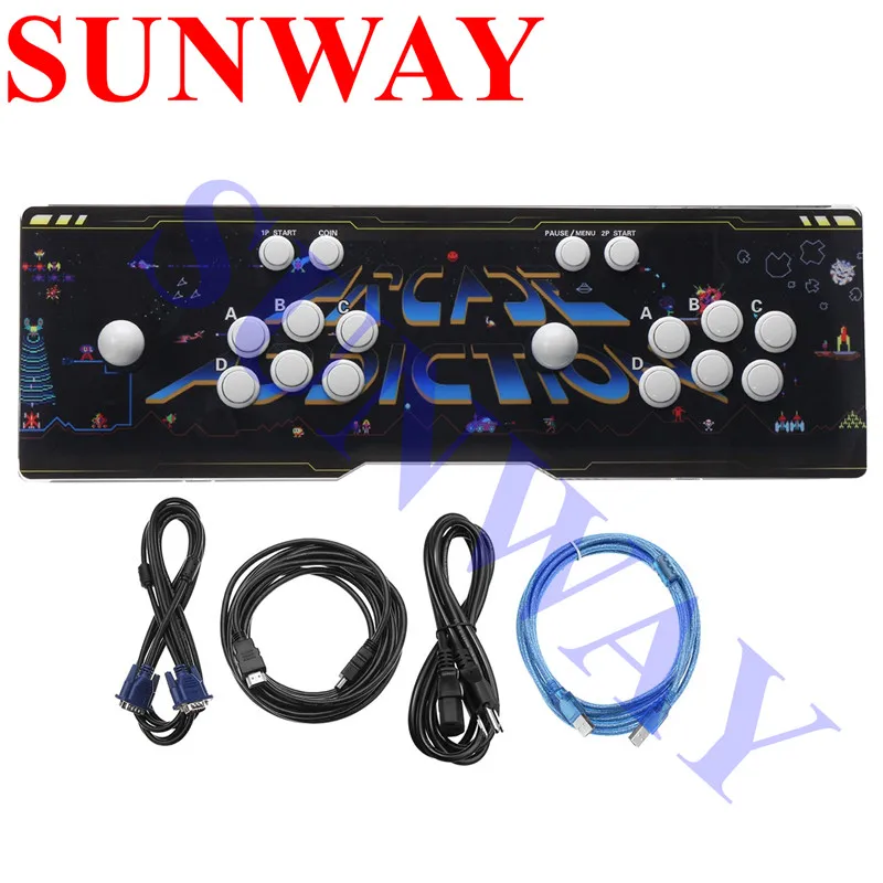

5S 999 in 1 New design box 4S 680 in 1/800 in 1 Home Arcade Game Console 815 in 1 video game for TV Monitor Support HDMI VGA