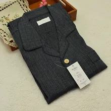 Для мужчин, одежда для мальчиков, Хлопковая пижама летние шорты с длинными рукавами, одежда для сна, белье из хлопка тонкая пижама брюки Для мужчин сон лаунж-Пижама комплект