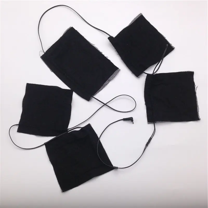 

Elifemis 7.4V Battery Heated Clothes Electric Heating Jacket Accessories Carbon Fiber Heated Elements for Outdoor Sports Working
