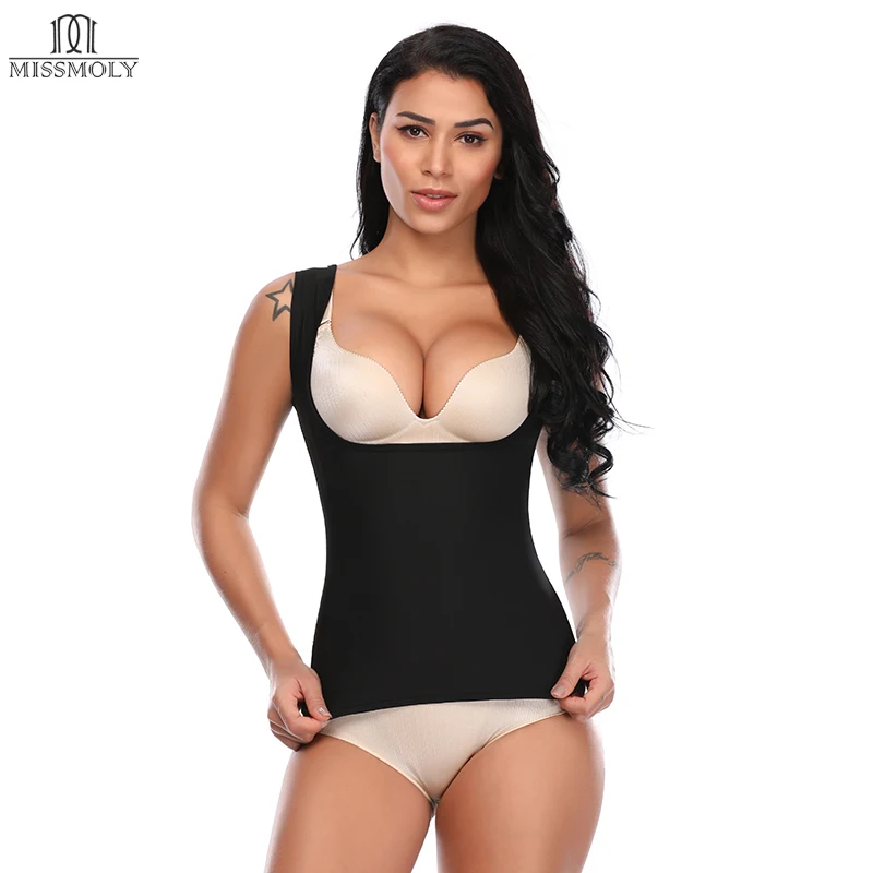 

Miss Moly Body Shaper Waist Cincher Sweat Shapewear Tummy Control Slimming Cloth Modeling Corset Promote SweaT Vest