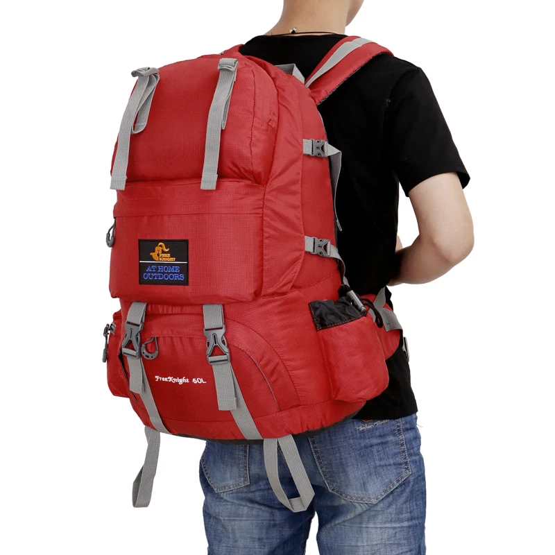 Waterproof Backpack Camping Outdoor Sport Bag Large Capacity Military Backpack Trekking Backpack Breathable Hiking Bag 0218 (3)