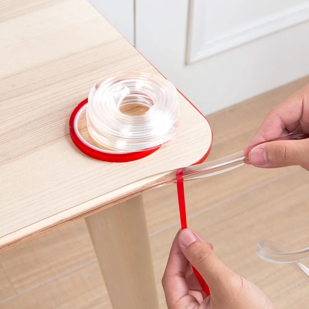 

OTHERHOUSE Table Desk Edge Guard Strip Transparent Baby Safety Home Cushion Guard Strip Safe Protection Children Soft Bumper
