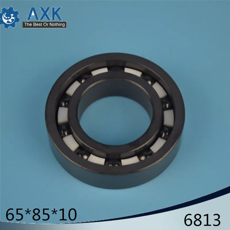 

6813 Full Ceramic Bearing ( 1 PC ) 65*85*10 mm Si3N4 Material 6813CE All Silicon Nitride Ceramic 6813 Ball Bearings