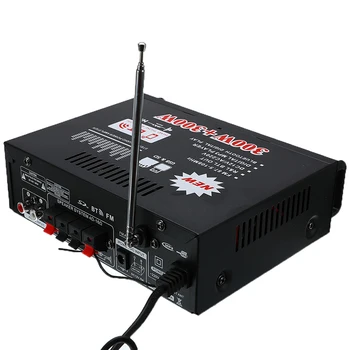 

220V 600W Amplifiers Audio Bluetooth Amplifier Subwoofer Amplifier Home Theater Sound System Mini Amplifier with Remote Control