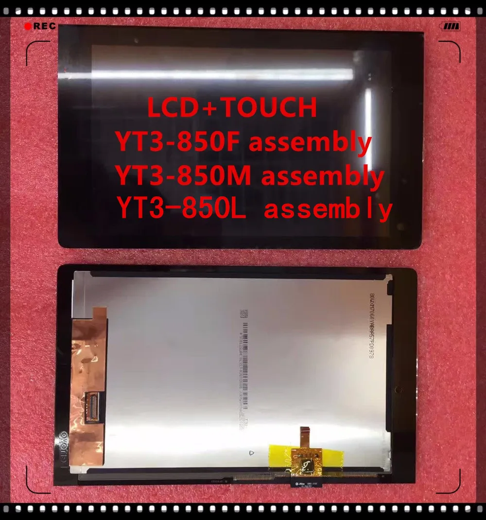 New 8.0 inch For Lenovo YOGA Tab 2 YT3-850L YT3-850F YT3-850M touch YT3-850 internal and external display LCD screen assembly p101sfa af0 suitable for yoga tab 3 yt3 x90f yt3 x90l 10 1inch flat panel tp 101 2261 touch screen lcd screen assembly