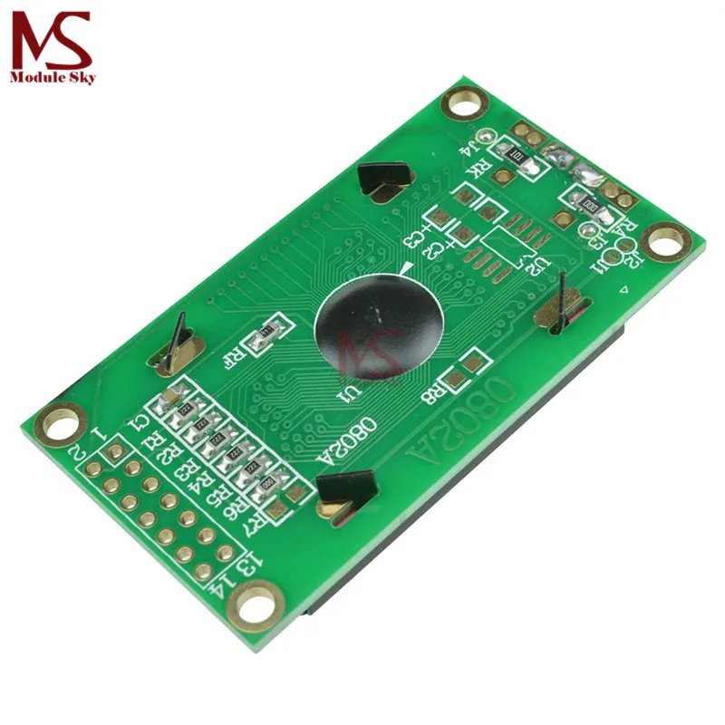0802 LCD 8x2 Character LCD Display Module LCM Blue backlight 5V For Arduino