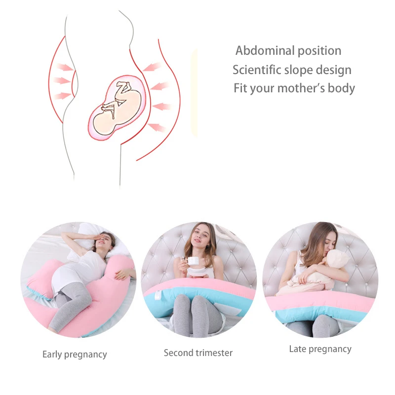 Подушки для беременных женщин защита шеи талии живота ноги руки женщин беременных боковые шпалы подушки u-образной формы