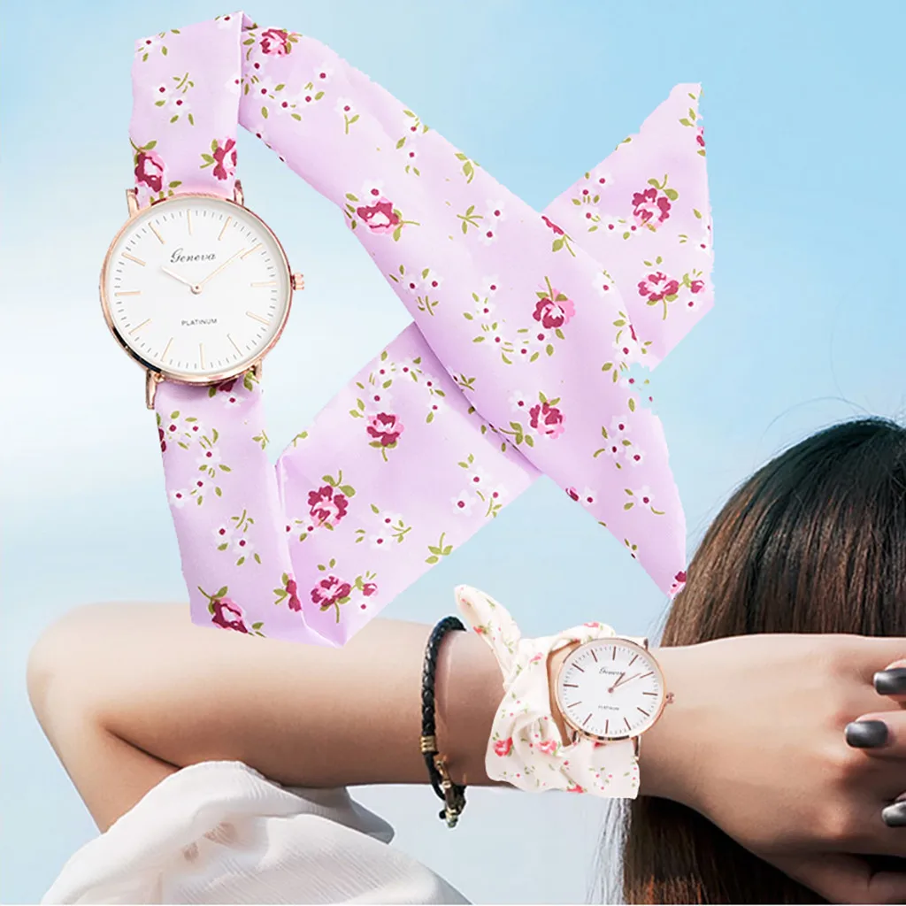 Zerotime# P501 модные наручные часы с цветочным узором, дизайнерские часы, милые женские часы-браслет для девочек, модные часы