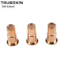10PCS Inverter DC Plasma Cutter S45 Torch Trafimet Cutting Consumables PD0103 Long Tip 10PCS Inverter DC Plasma Cutter S45 Torch Trafimet Cutting Consumables PD0103 Long Tip
