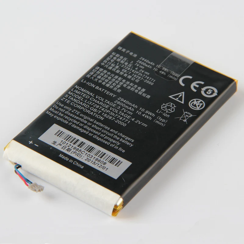 MF93 телефон батарея для zte MF93E MF93 MF93D MF915 Li3728T42p3h774771 2940 мА-ч