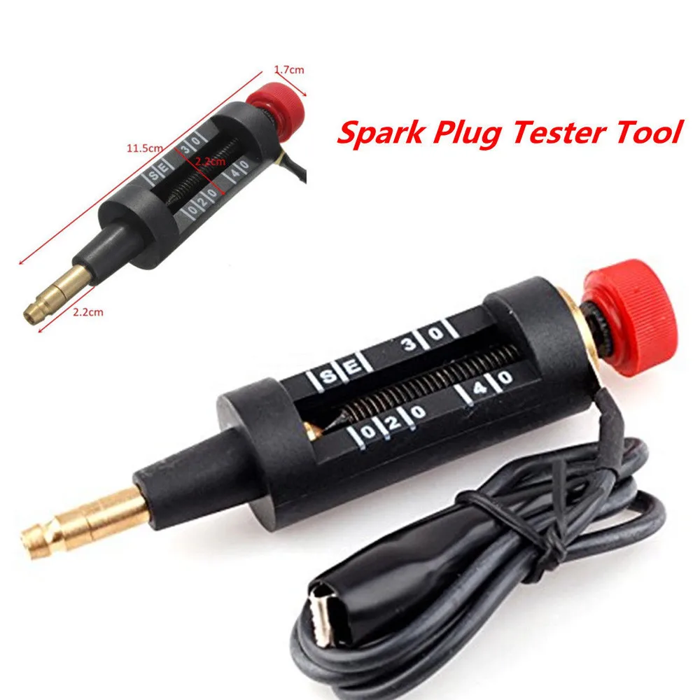 

Spark Plug Tester Portable Autos Spark Plug Tester Ignition System Coil Engine Diagnostic Test Pen Auto Diagnostic Test Tool