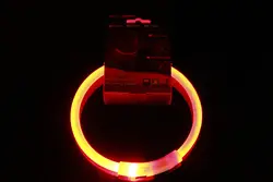 Светодио дный светодиодный ошейник USB перезаряжаемый светящийся ошейник светящийся ПЭТ вспышка ночной зарядки ошейники для маленьких
