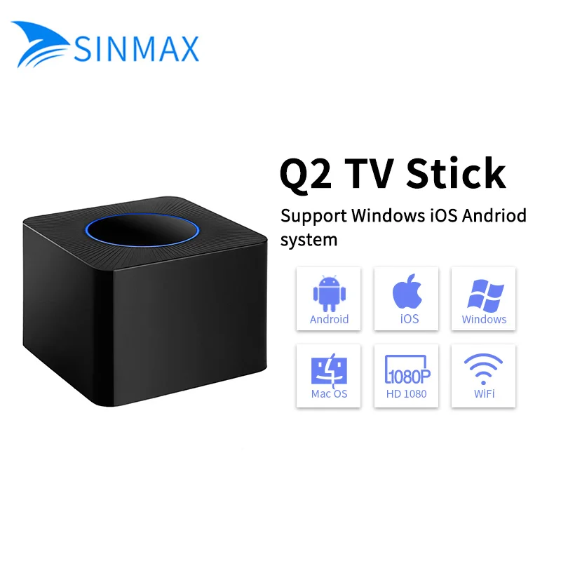 

Dual wifi display mirror TV dongle AV+HD output TV stick Miracast /Airplay /Dnla for Android ios windows car vs cromecast tuner