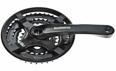 Shimano FC-TY301 TY501 шатун MTB горный велосипед 7/8 скорость квадратный рукоятка 170 мм шатун