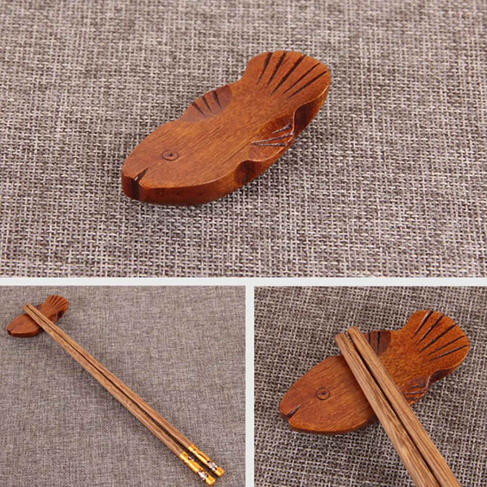 Столовая посуда в японском стиле держатель из цельного дерева палочки для еды держатель для домашней кухни и аксессуары для ресторанов