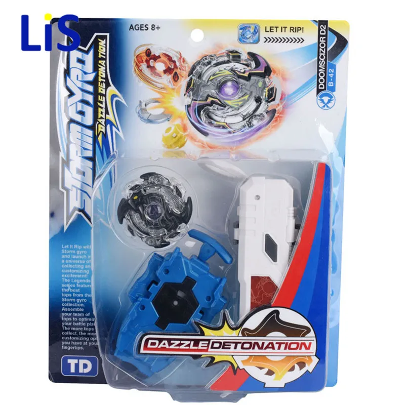 A set Beyblade Toys Burst With Grip 