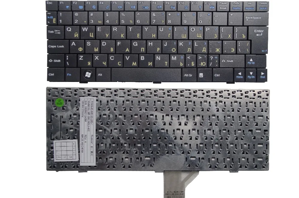 RU черная новая клавиатура для ноутбука Clevo M720 M710 M710L M720S M720T M728T M729T M728 русская |