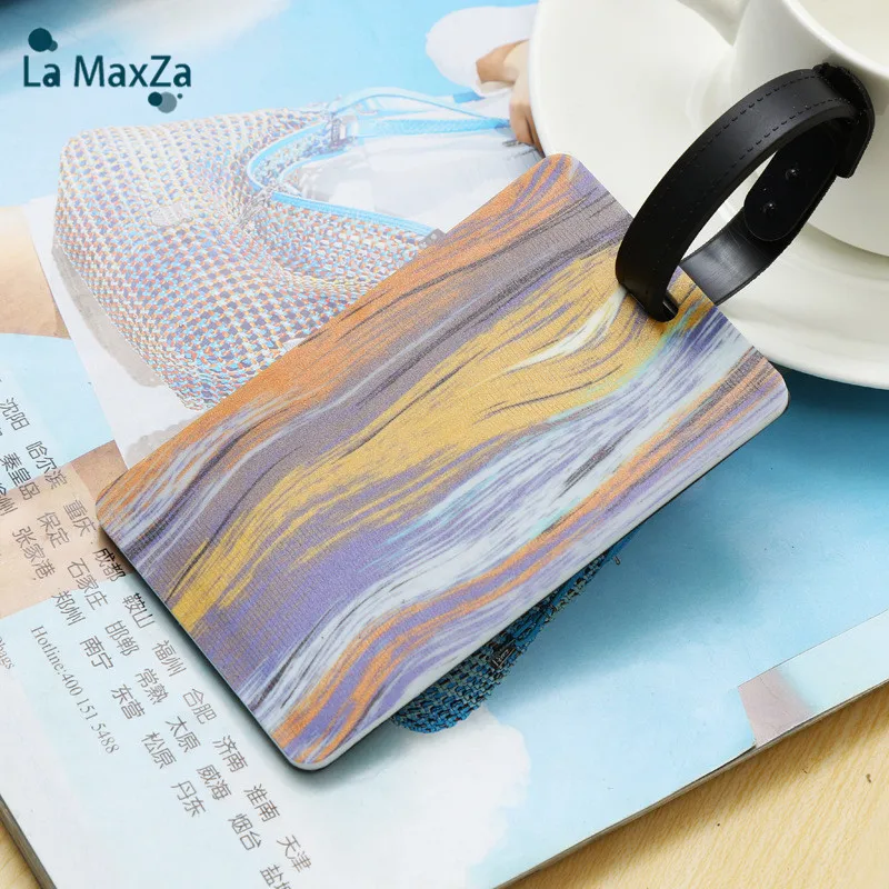 Silicone Factory Direct Selling Etiquette Bagage Luggage Tag for Travel Reizen Accessoires Kofferlabel Viaggio Travel Accessorie