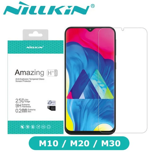 Закаленное стекло NILLKIN 9 H/H + Pro для Samsung Galaxy M10 M30 Nilkin Защитное экрана Ssmsung M20|Защитные