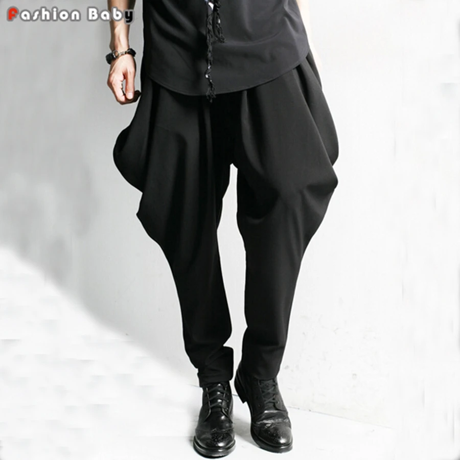 baggy pleated trousers mens