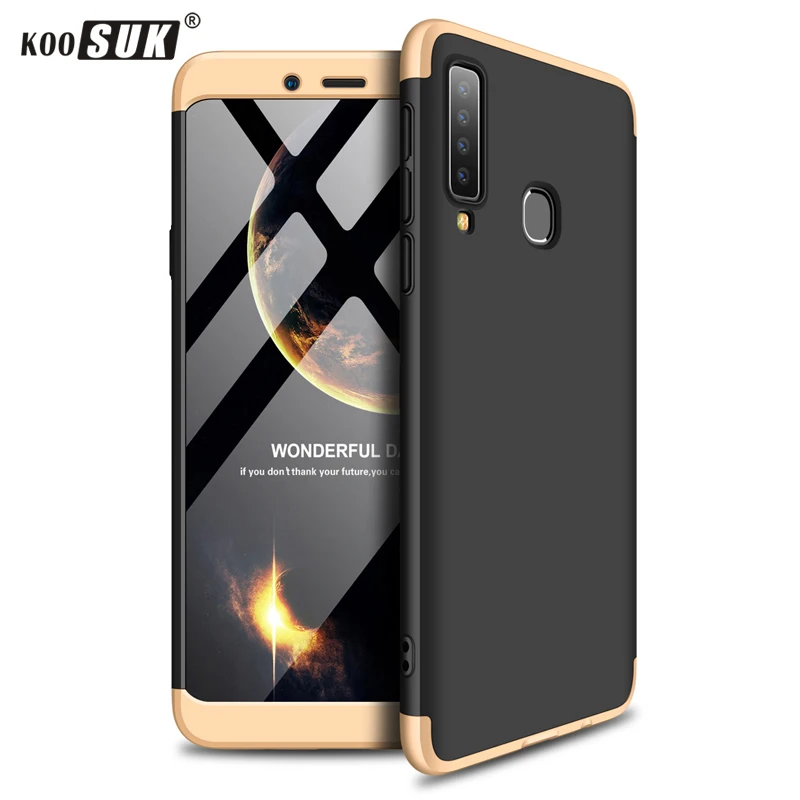 

3-in-1 Back Cover For Samsung A9 2018 A920 PC Hard Matte Phone Protection Case For Samsung Galaxy A9 2018 A9s Armor Case Coque