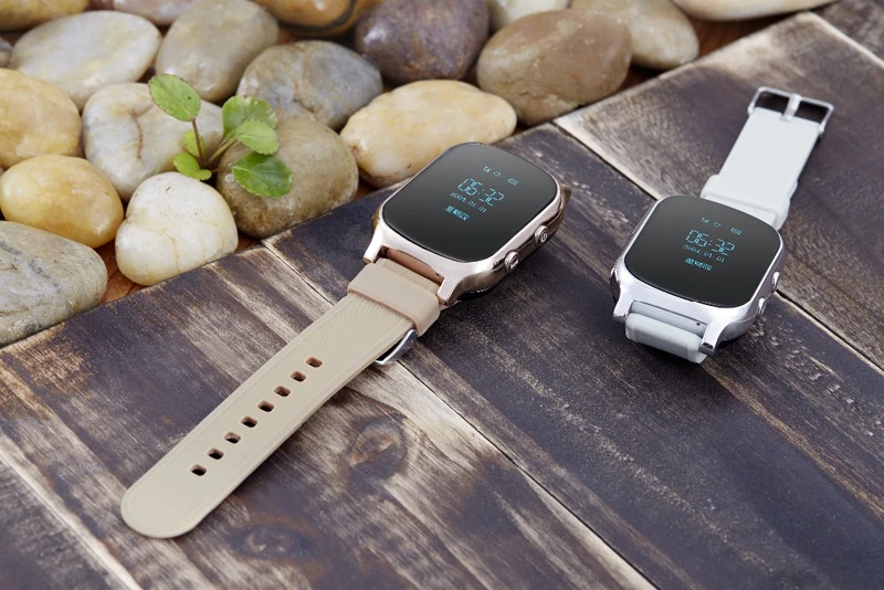 2018 Smart gps uhr T58 GPS kind baby telefon uhr kinder kinder gps sos persönliche tracker locator