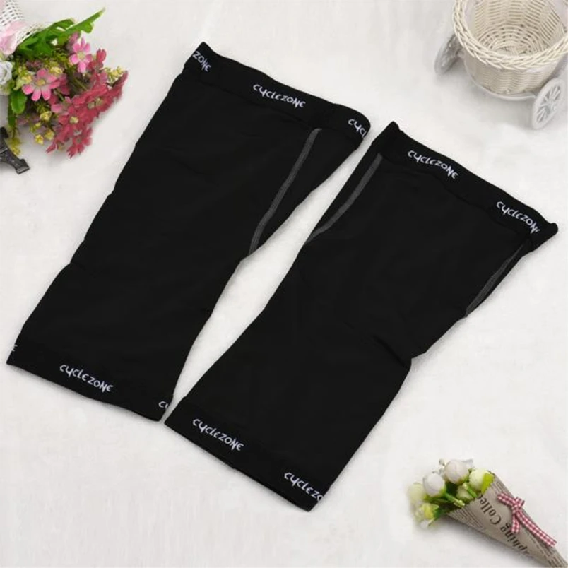 Knee Pads Knee Protector Sports Leg Sunscreen UV protection Guard Knee Sleeve Bike Bicycle Cycling Joelheira dizlik #FS#4AG30 (3)
