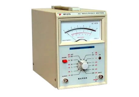 

Fast arrival WY2174 AC Millivolt Meter 30uV-100V in 12 ranges,5Hz-1MHz