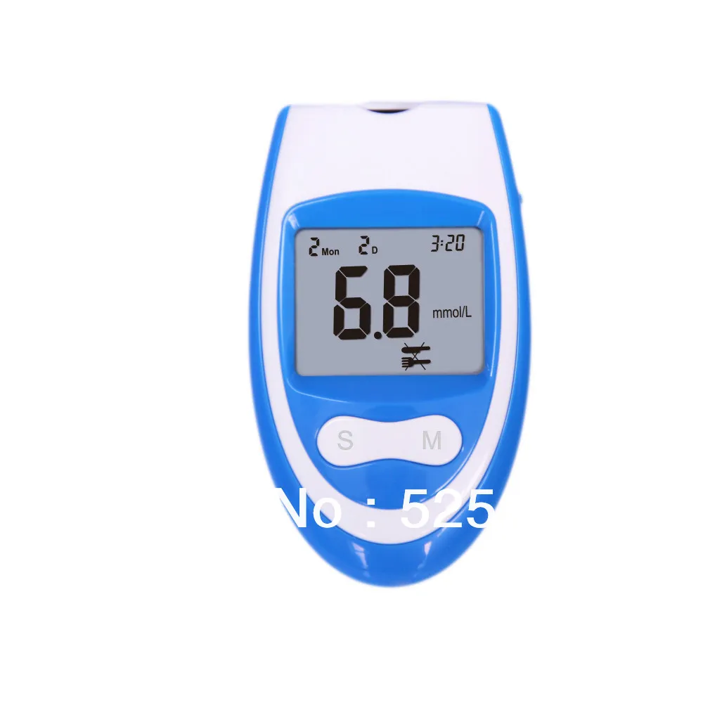 FREE SHIPPING Home Use HQS Blood Sugar Glucose Meter with USB interface