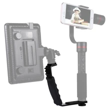 L-образный кронштейн для крепления ручного держателя рукоятки с двойной стороны Горячие стойки для обуви для видео света вспышки l-образные кронштейны DSLR камеры