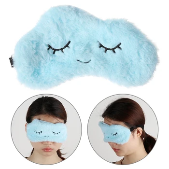 

Cute Plush Fox Cloud Sheep Dream Eye Cover Sleeping Mask Eye Band Shade Blindfold Goggles Relax Travel Eyepatch Sleep Eye Mask