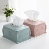 MeyJig Plastic Tissue Box Cover Napkin Storage Box Living Room Organizer Car Paper Holder Napkin Container 1