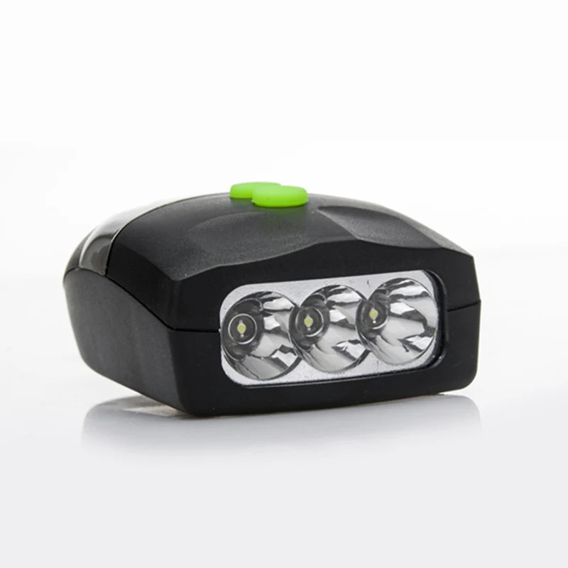 

Ultra Bright 3 LED Bike Cycling Front Head Light Lamp + Electronic Bell Horn Combination Bicycle Accessories DX88