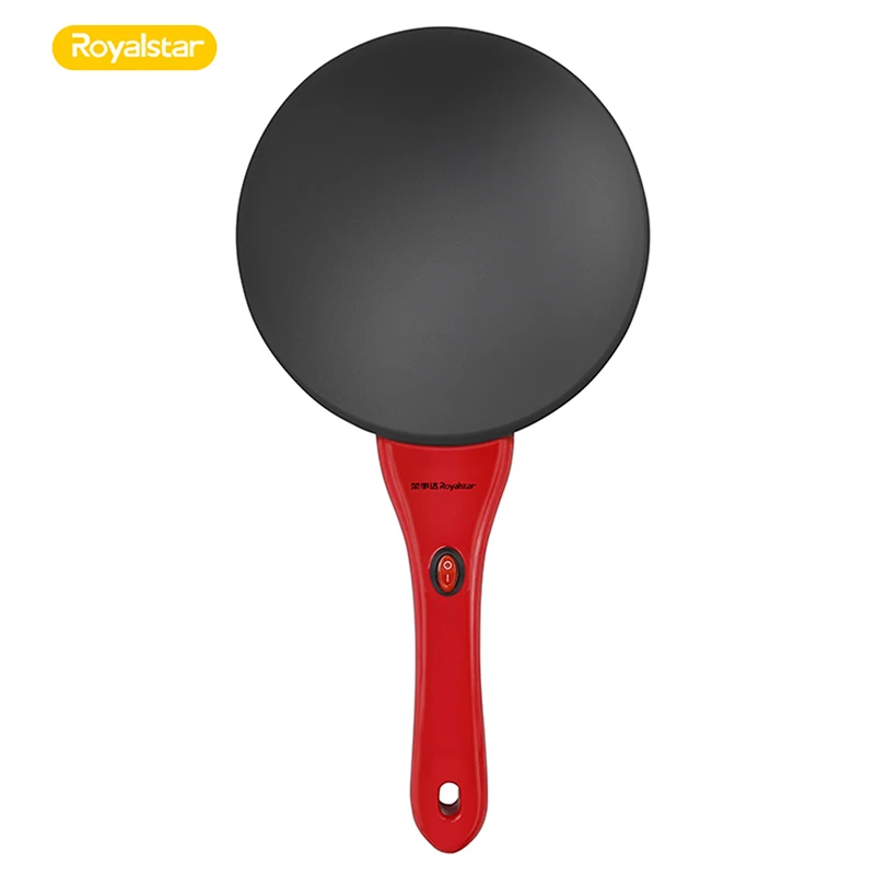 

Royalstar Mini Electric Skillet Tortilla Press Underpan Heating Non-Stick Multi function Mini Pancake Pan Kitchen Appliance