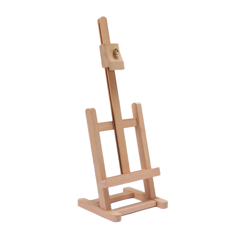 

Small Wooden Display Easel Canvas Holder Hobbyist Kids Table Easel