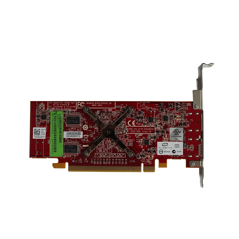 ATI Radeon HD3470 256MB 64bit DDR2 настольная видеокарта PCI-E DP выходной интерфейс для Dell 033NJ6