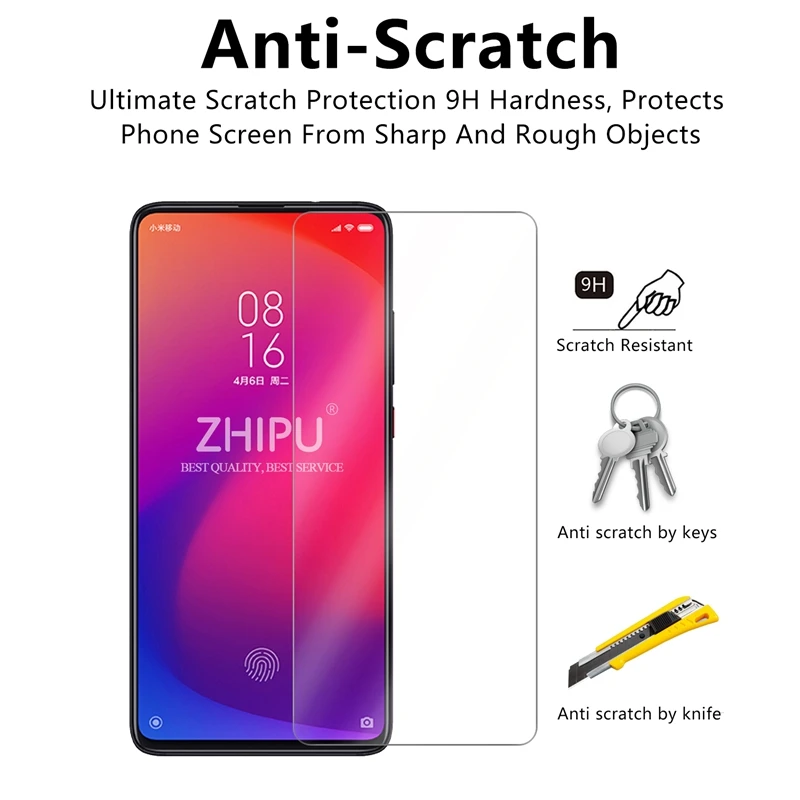 10 Pcs Tempered Glass For Xiaomi Redmi K20 Pro Screen Protector 2.5D 9H Tempered Glass For Xiaomi Mi 9T Pro / Mi9T Pro