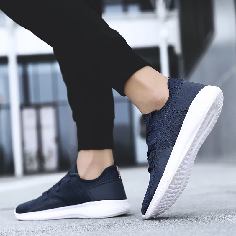 2019 для мужчин's кроссовки Flyknit спортивные кроссовки большой размеры дышащие мягкие легкие кроссовки для мужчин Нескользящие Уличная обувь